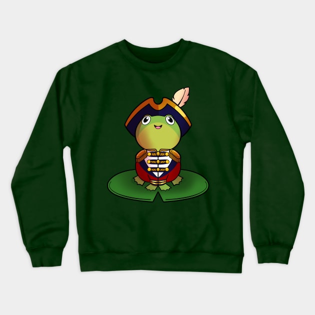 Captain Frog Crewneck Sweatshirt by Griffywings